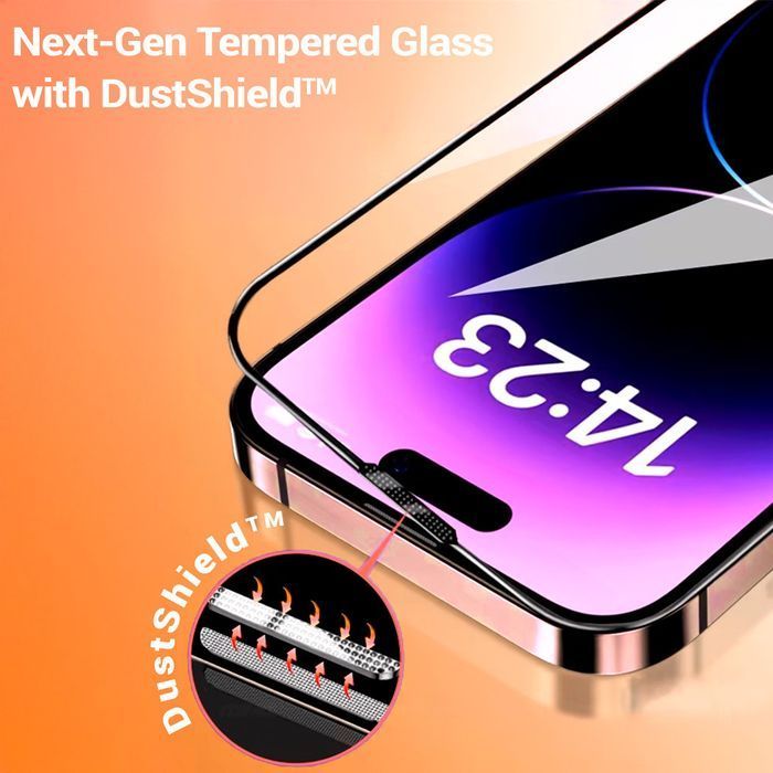 szkło Tel Protect 10X HD Titanium do Iphone 15 Pro Max (koperta)
