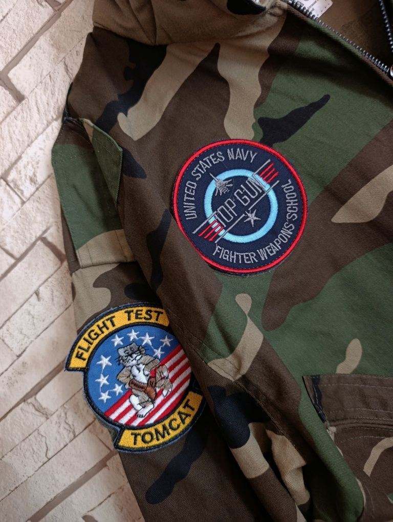 Nowy męski kombinezon wojskowy Mil-Tec US Aviator Coverall Woodland