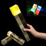 minecraft  светильник факел ночник