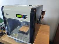 Drukarka 3D xyz davinci 2.0 duo dwa ekstrudery, repetier hack