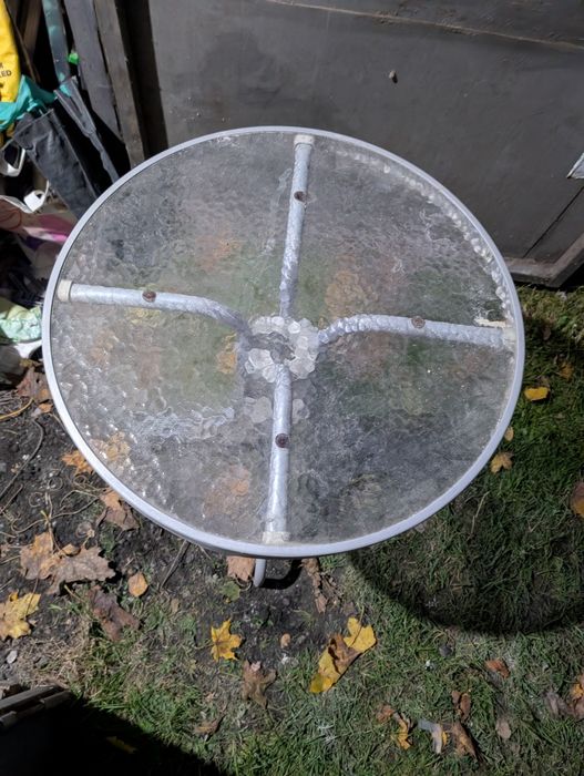 Stolik okrągły ogrodowy/balkonowy