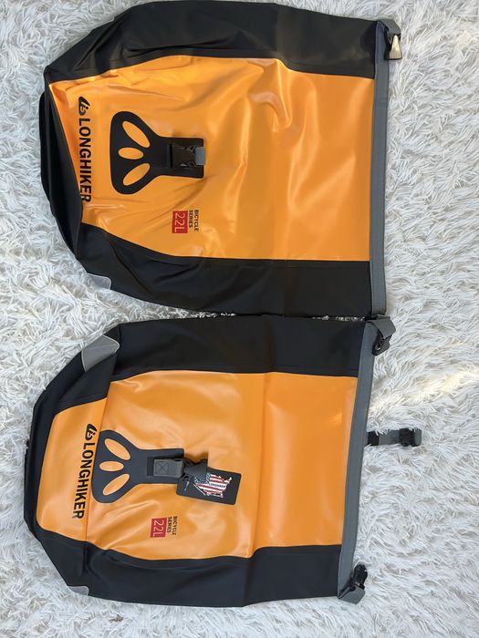 Sakwy rowerowe boczne 22l