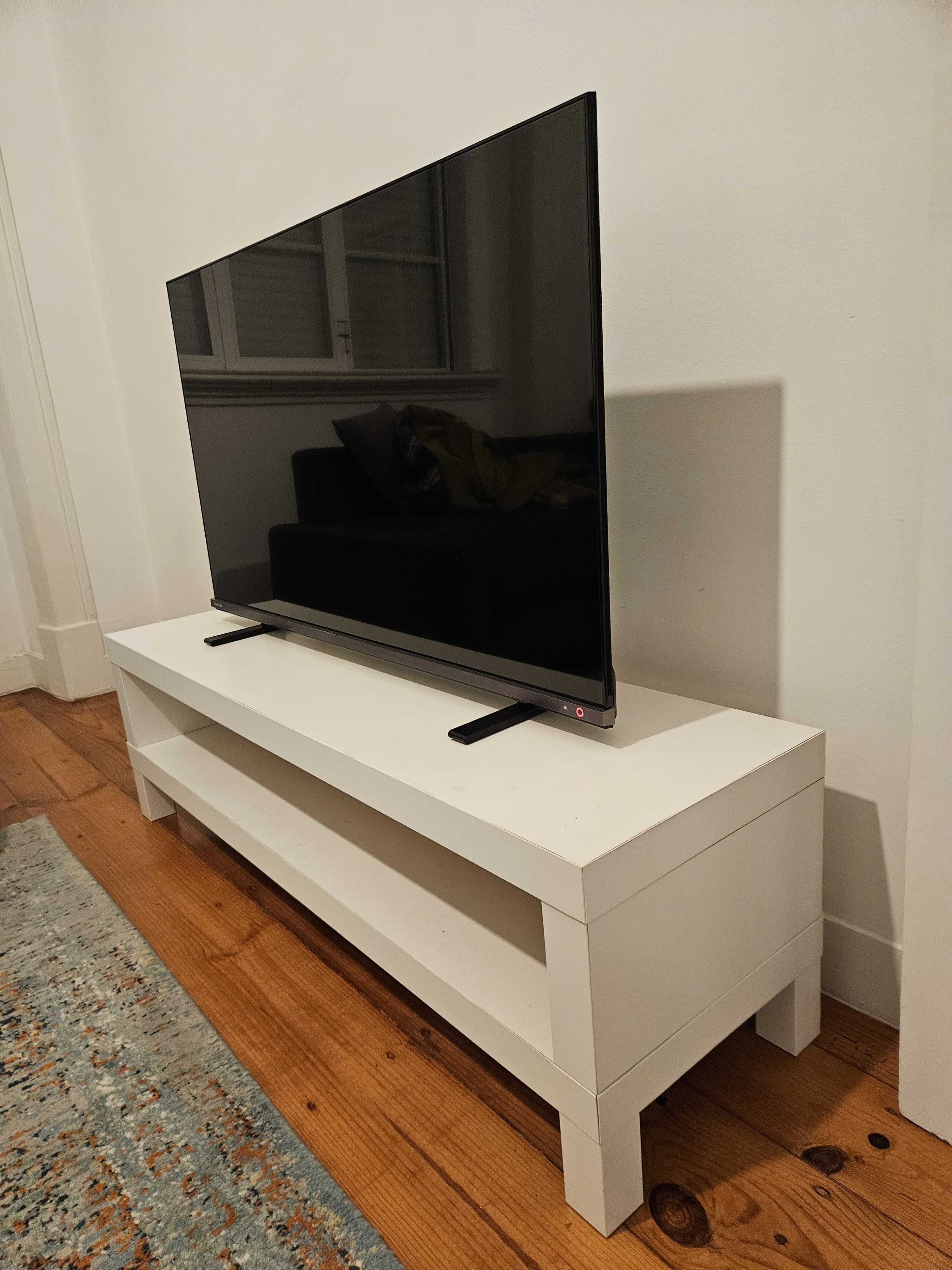 Móvel TV, branco, 120x35x36 cm