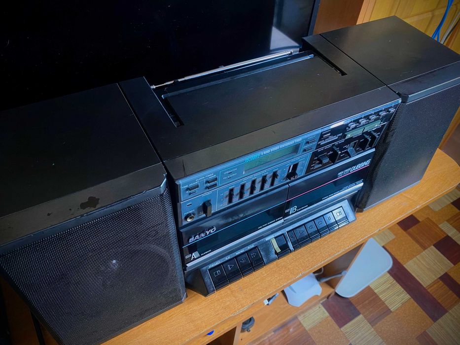 Sanyo MW 255L ,1987 року в. після профілактики (ВІДЕО)