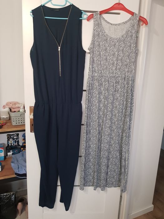 Kombinezon + sukienka długa XXL.