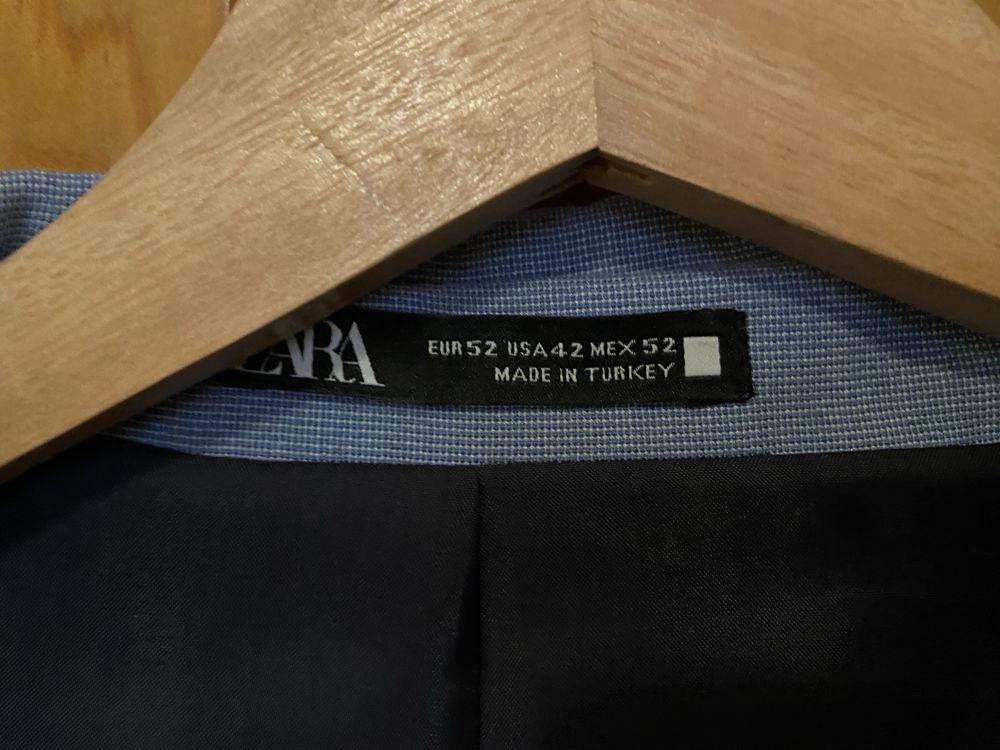 Fato da Zara Azul claro
