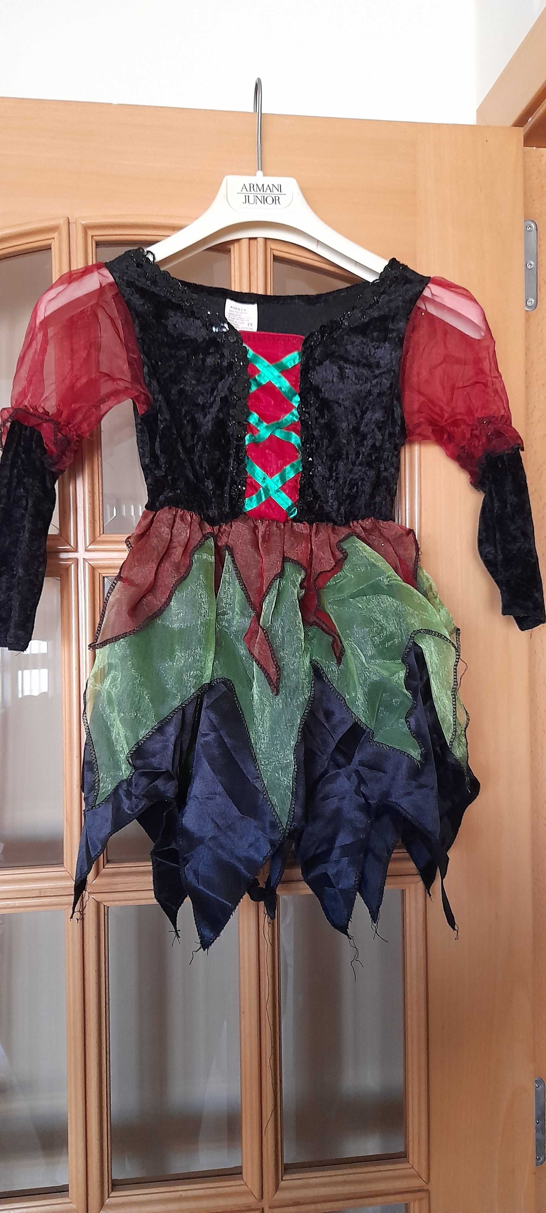 Vestido de Bruxinha para carnaval