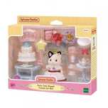 Przyjęcie urodzinowe zestaw z figurką Sylvanian Families blister,