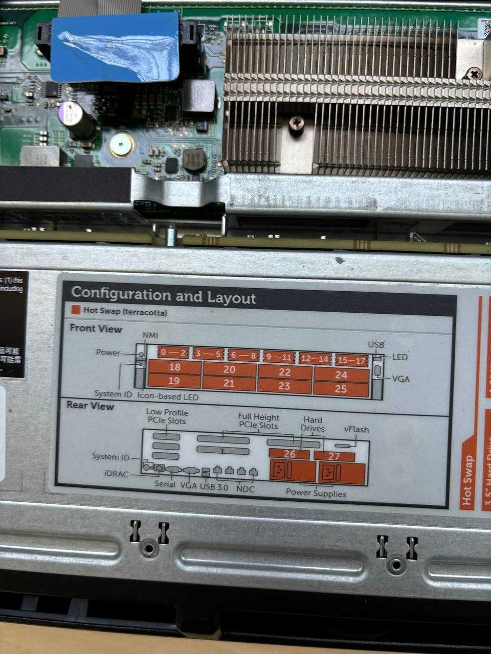 Сервер DELL PowerEdge R730XD (12LFF) — 2×Xeon 18 Core, 128GB DDR4