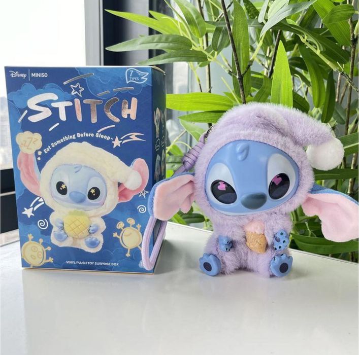 ‼️STITCH‼️ Стіч лабубу іграшка-брелок. Pop Mart. Секретний