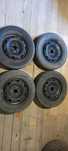 Диски з резиною R14 5*100 R14 Skoda Fabia,Roomster,VW Golf 4 Bora Jett