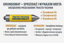 Grundomat Sprzedaż Wynajem Kreta Urządzenie Przeciskowe Tracto-Technik
