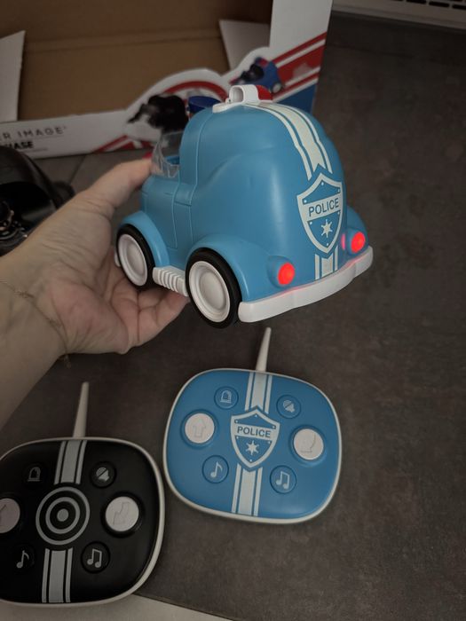 samochód na pilot sterowany zestaw policja złodziej wyścigi gra świeci