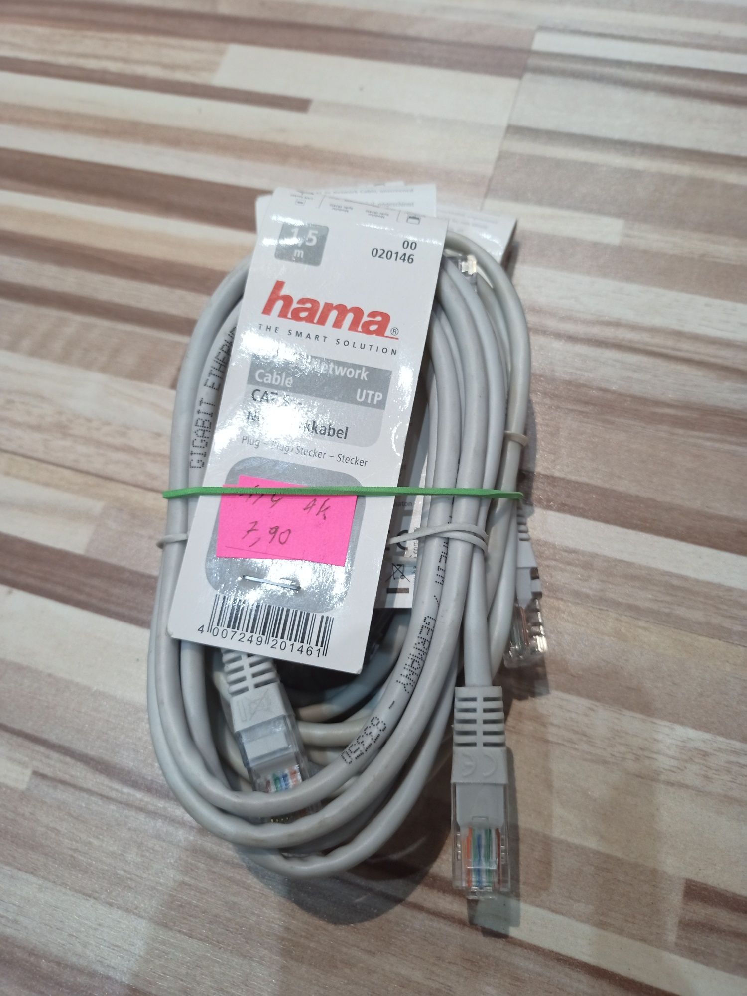 Kabel sieciowy długość 1,5 m