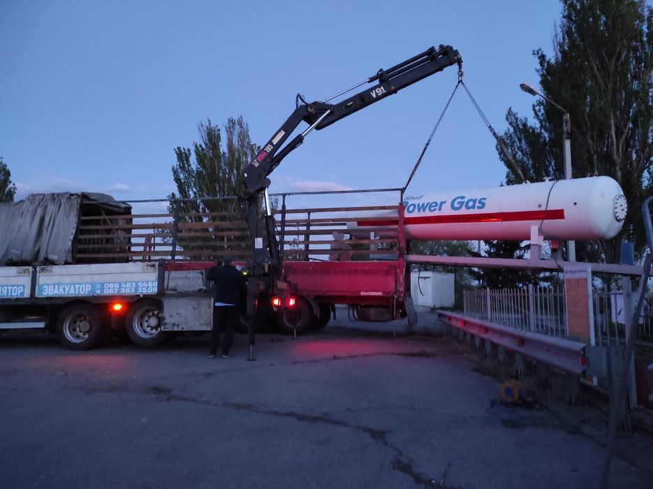 Кран Манипулятор Грузоперевозки Никополь Покров