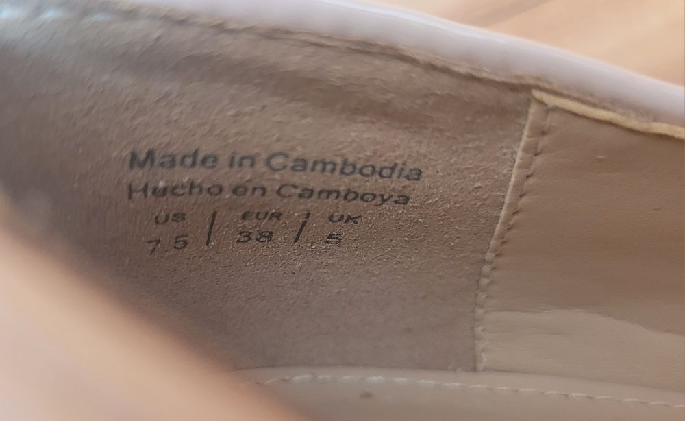 Sapatos Rasos tamanho 38 Senhora