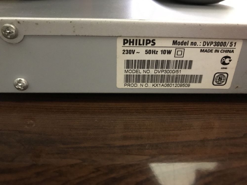 Philips DVD player DVP 3000