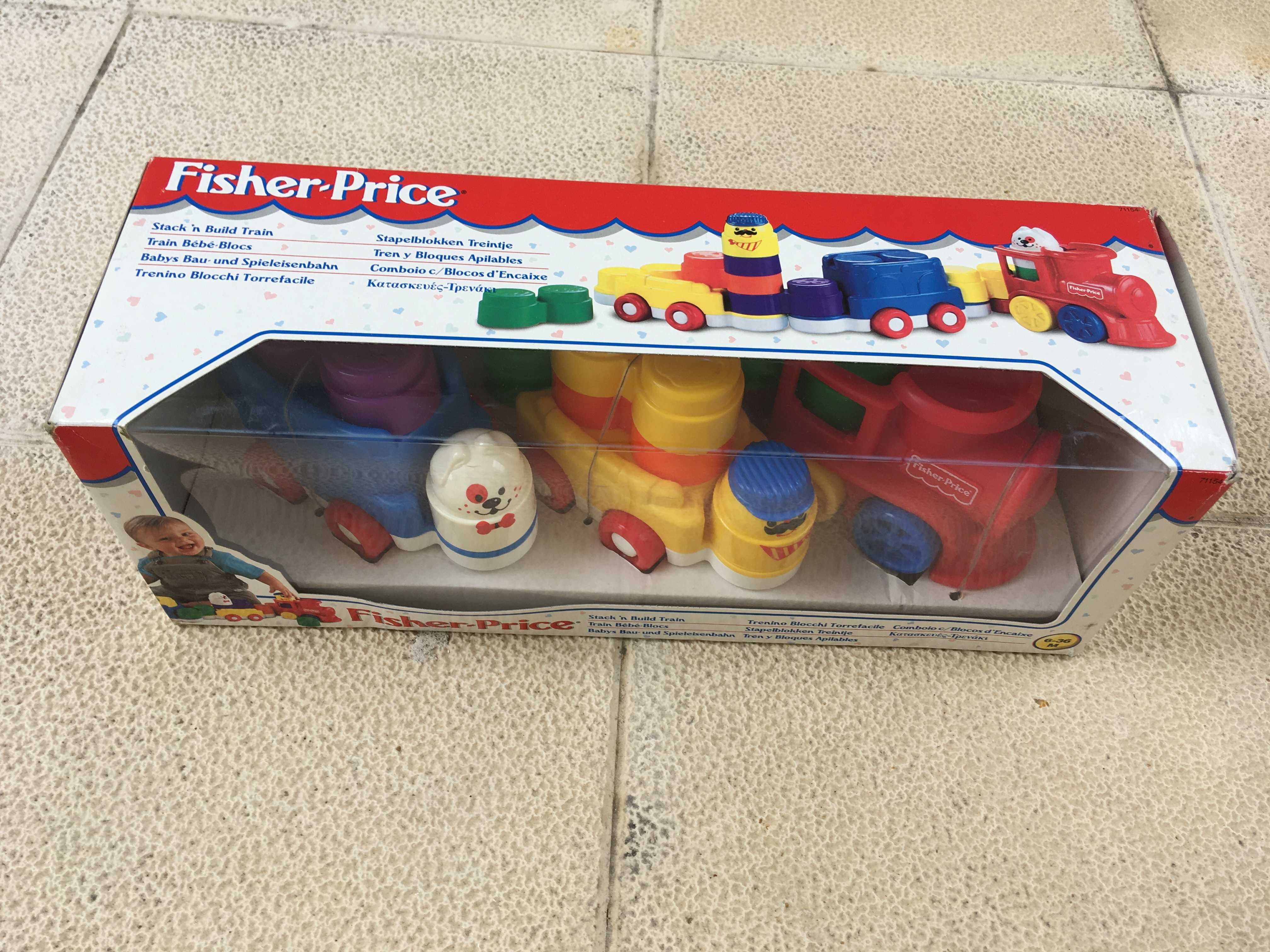 Brinquedo Comboio com blocos de encaixe - Fisher-Price