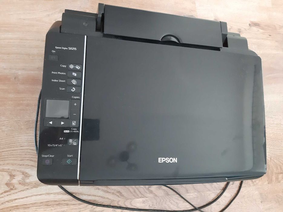 Drukarka Skaner EPSON SX215 + GRATIS 10 nowych tuszy
