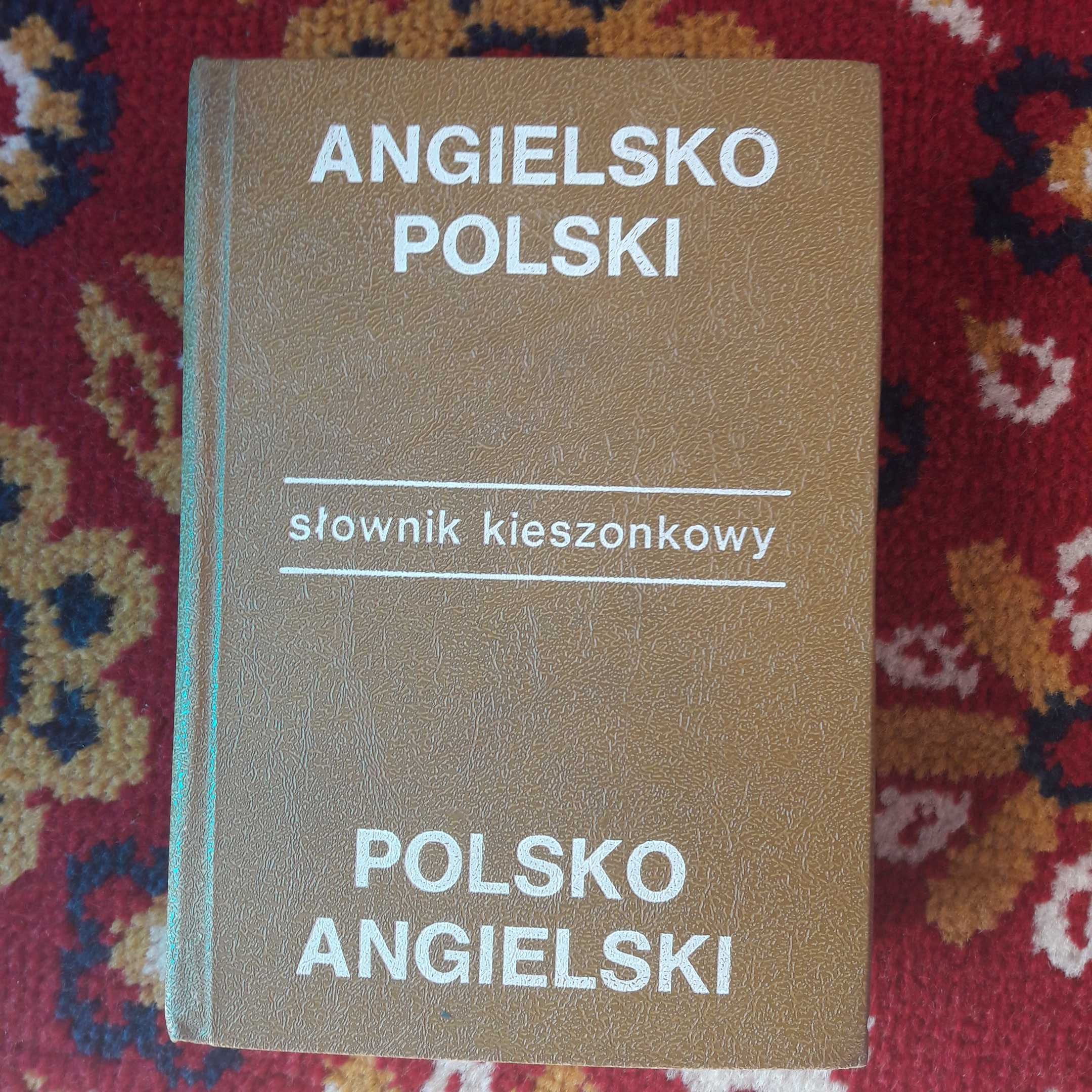 Kieszonkowy słownik angielsko polski 1983