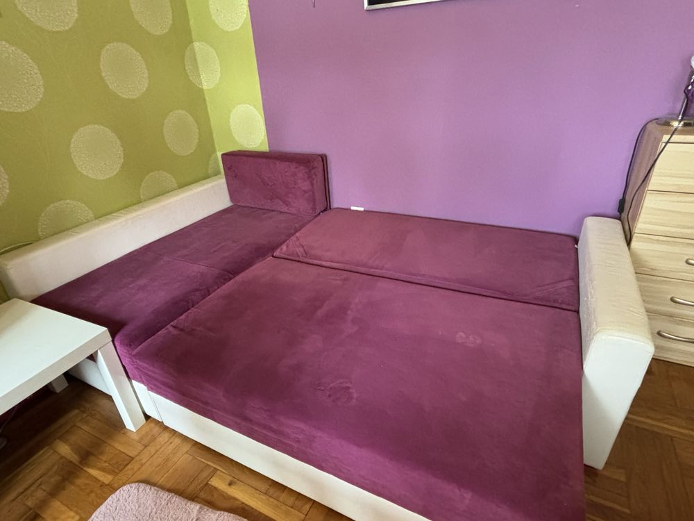 Narożnik z funkcją spania