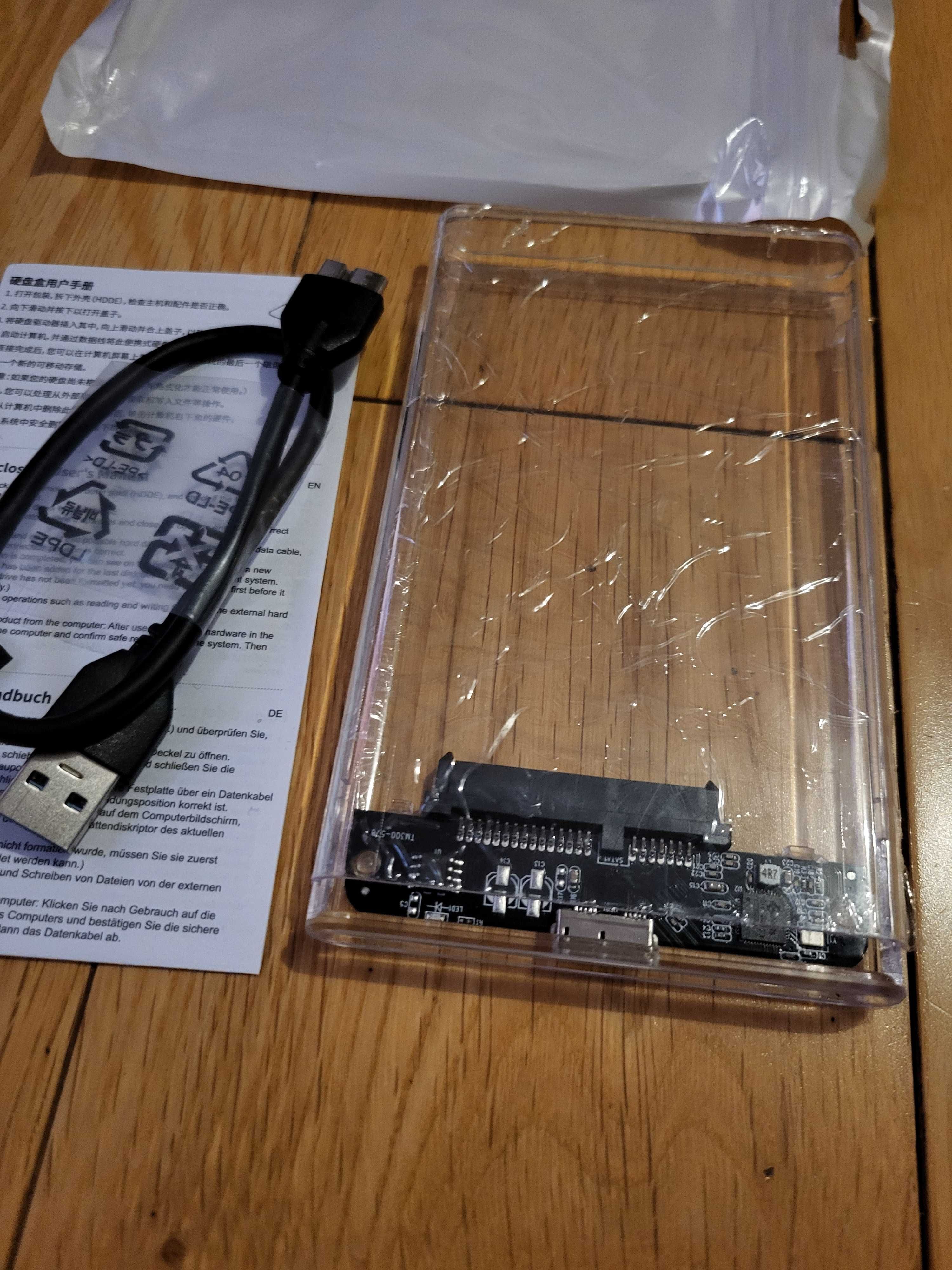 Obudowa do dysku 2,5" usb 3.0 - Nowa