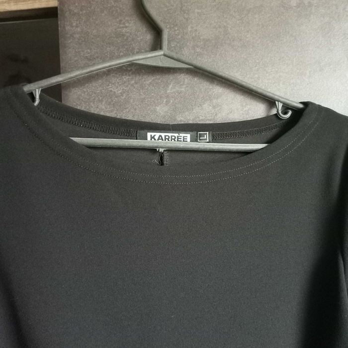 Женская блузка. Баска Karree. Блуза с баской.