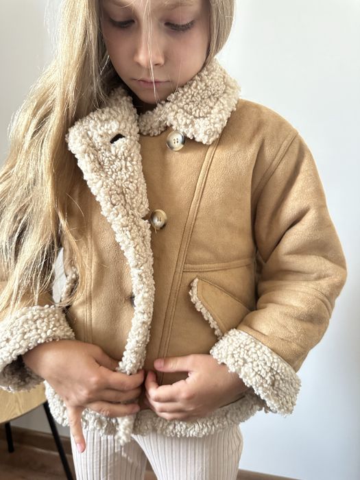 Дублянка дитяча /зара/zara/для дівчинки 7 років