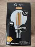 Żarówka LED E14 4W G45 2700K Filament EKZF022 - 100 sztuk ( KARTON )