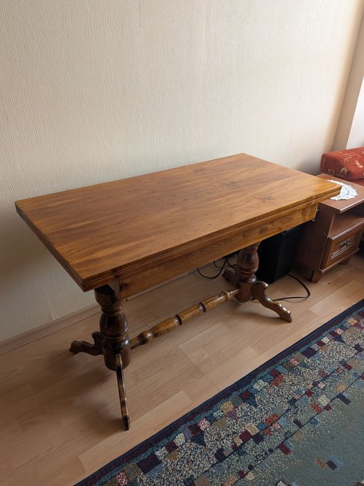 Ława z funkcją rozkładania do kwadratowego stołu