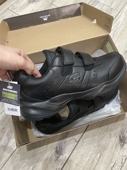 Skórzane Skechers 43 na rzepy skóra naturalna nowe