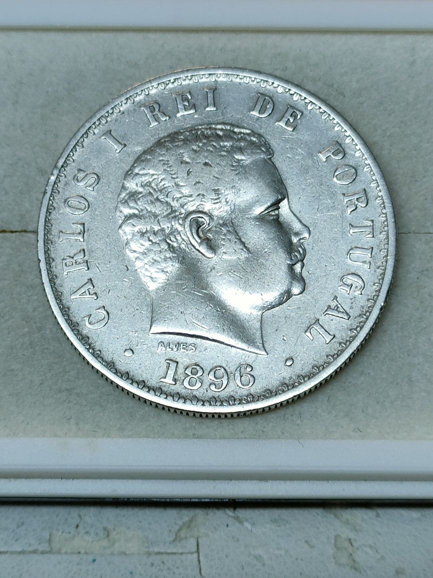 Moeda 500 Reis 1896 / Prata