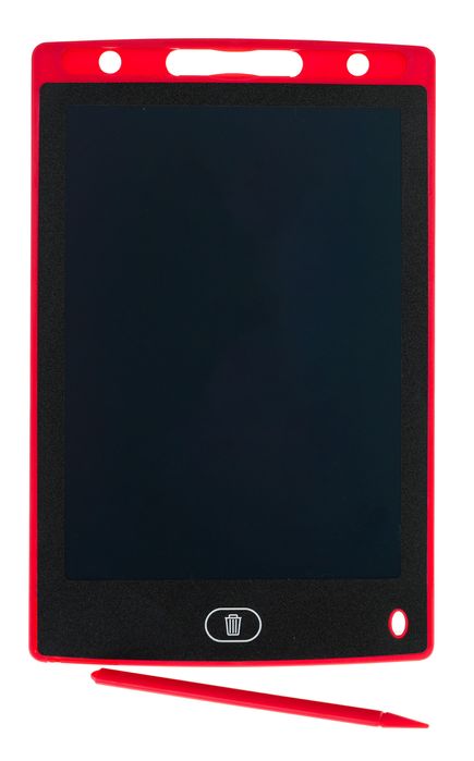 Tablet 10' Do Rysowania Dla Dzieci 3+ Czerwony + Rysik + Ekran Lcd