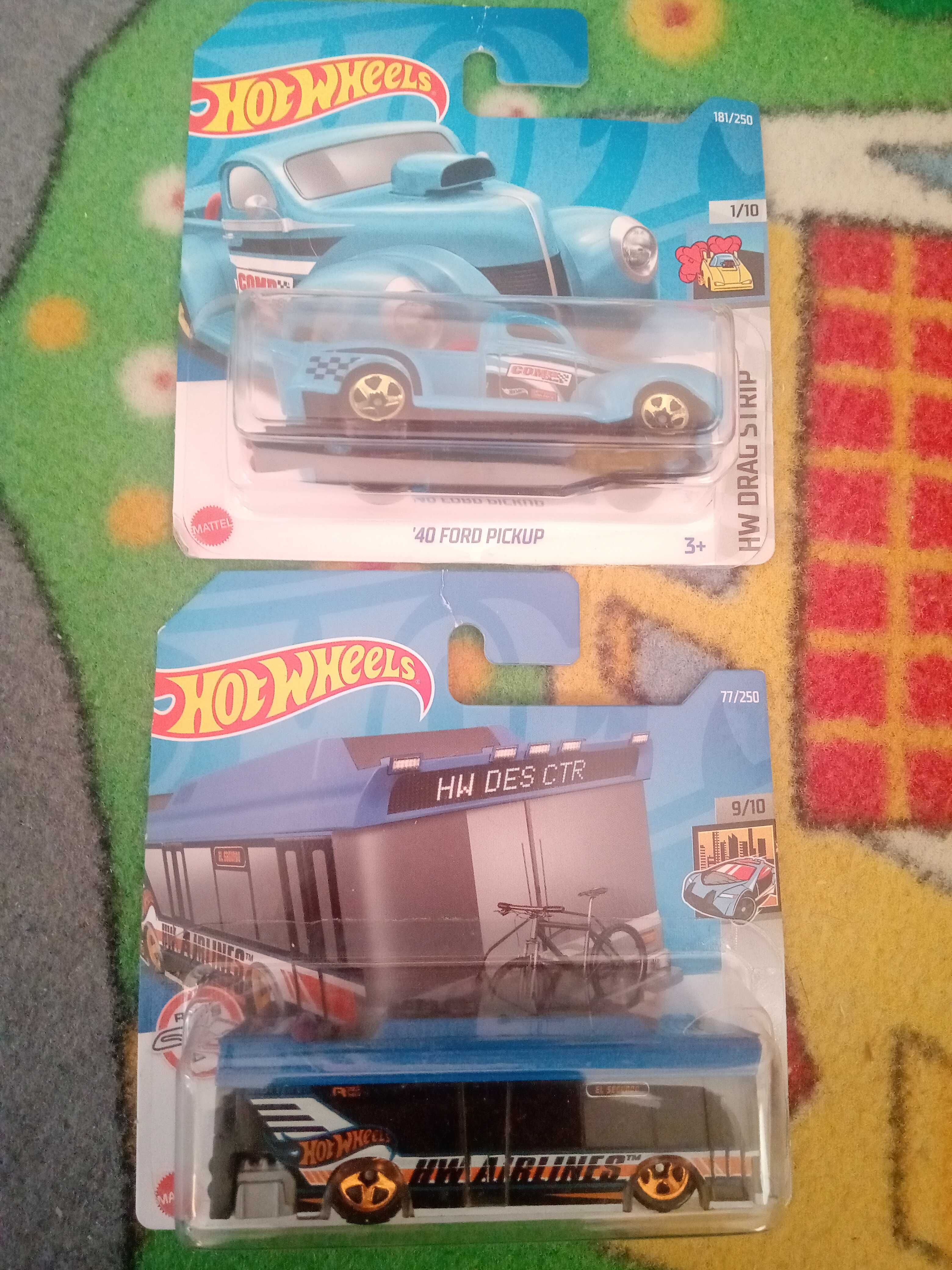 Hot Wheels 2x auta do zabawy nowe