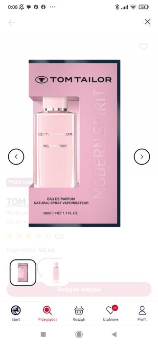 Perfumy damskie Tom Tailor Modern Spirit 50 ml
