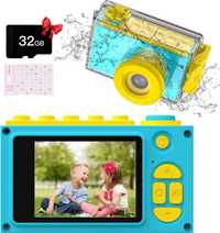 Wodoszczelny aparat dla dzieci z ekranem LED 2", 8 MP, HD 1080p