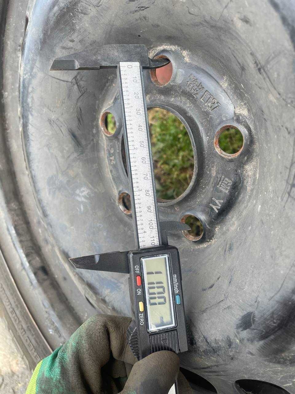 Диск металевий запаска GM 5x110 r16