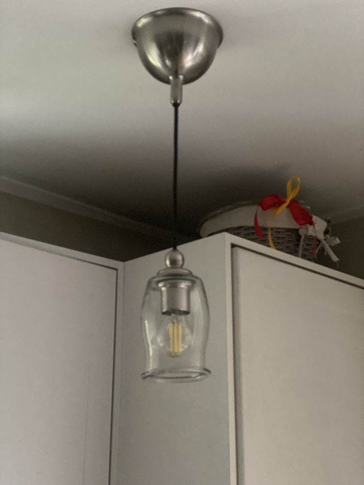 Lampa wisząca retro ze słoika 3 szt