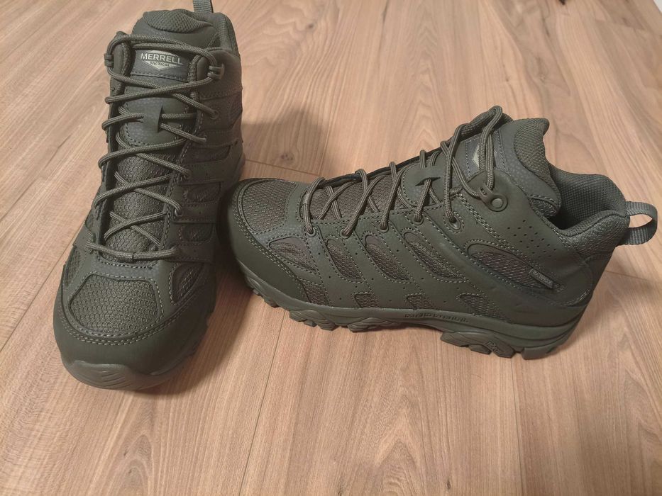 Buty Merrell MOAB 3 Mid Tactical Waterproof - Dark Olive 45