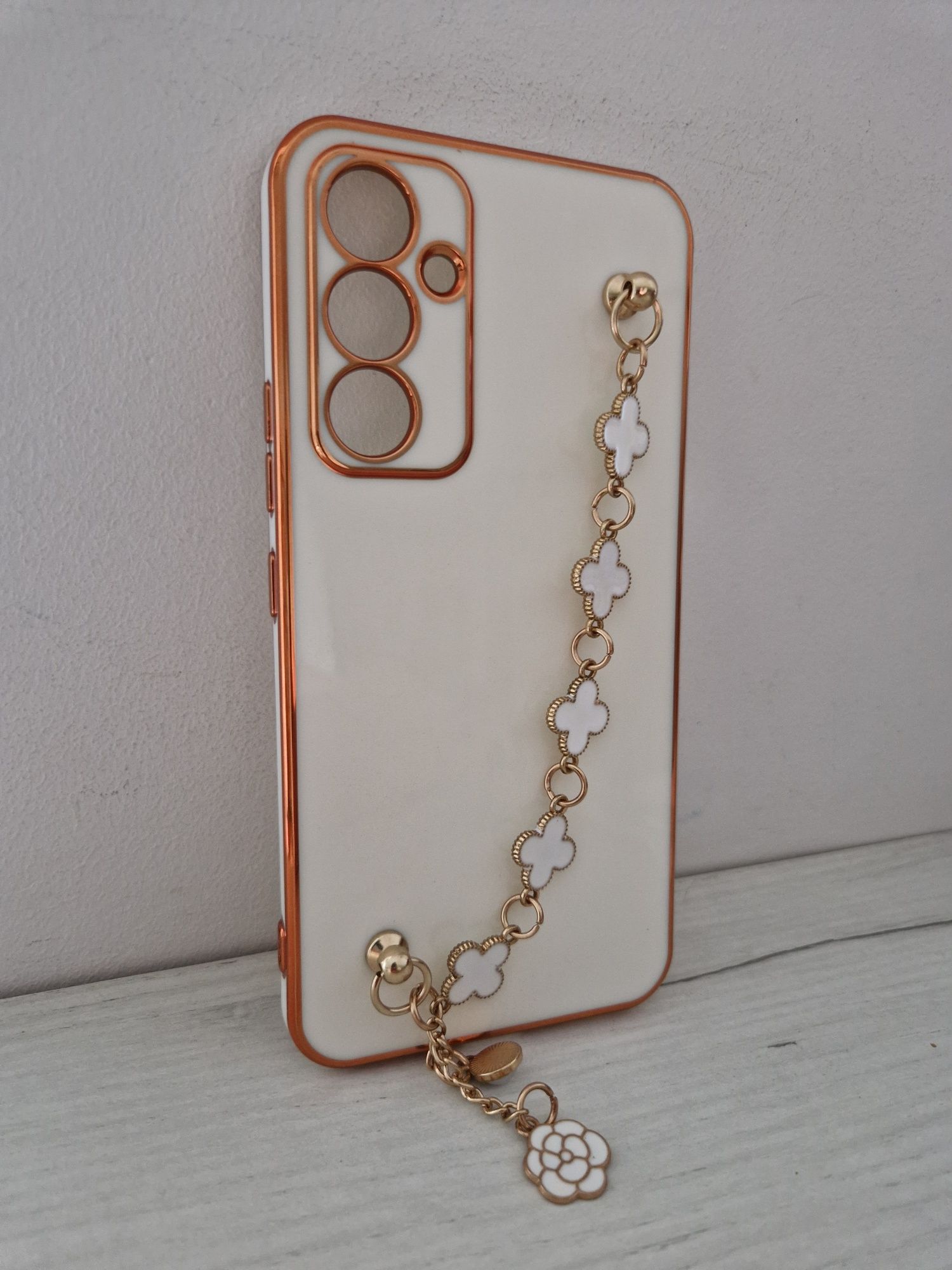 Trend Case do Samsung Galaxy A54 5G wzór 3 biały