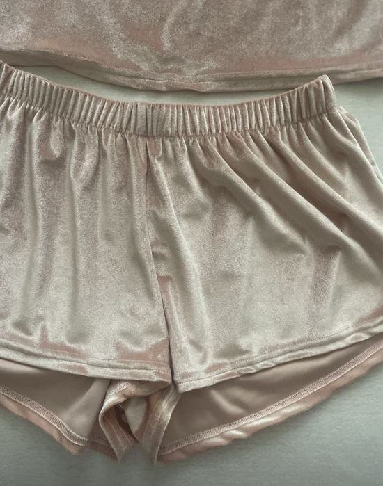 Пижама комплект майка шорты велюр бархат