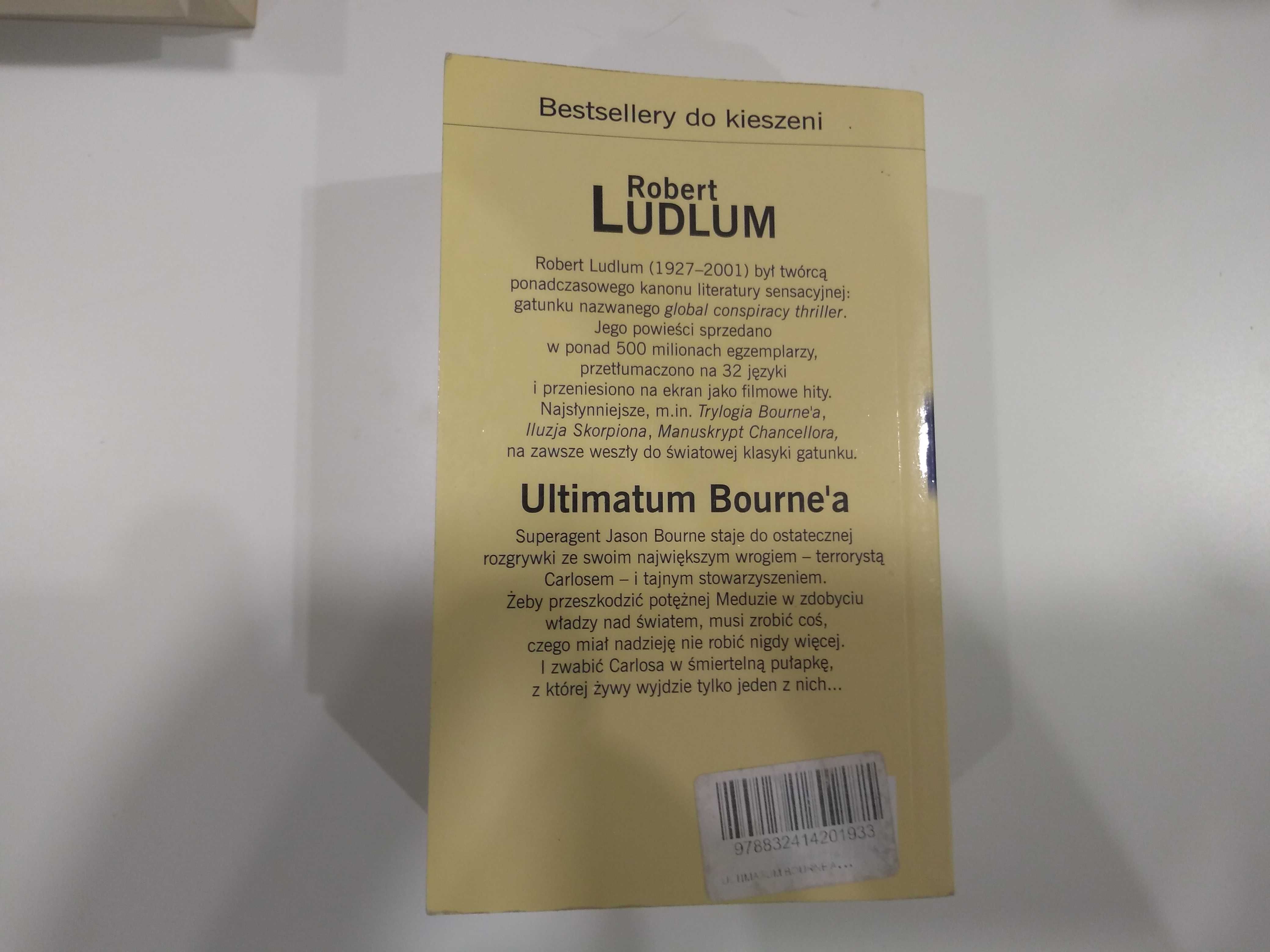 Dobra książka - Ultimatum Bourne'a Robert Ludlum (PC)