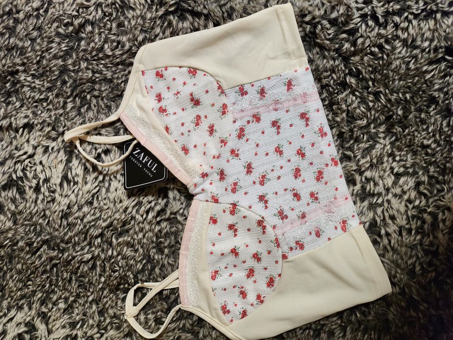 Top crop damski xs-s