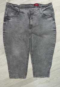 Шорти бриджі джинсові великі 4XL 18р. 36p стpейч