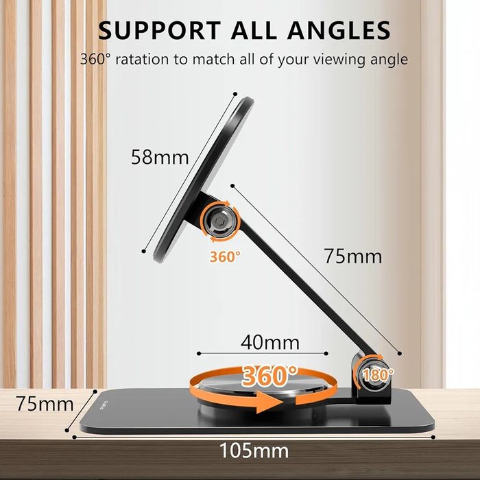 Magnetyczny stojak na telefon komórkowy GlaRid B640