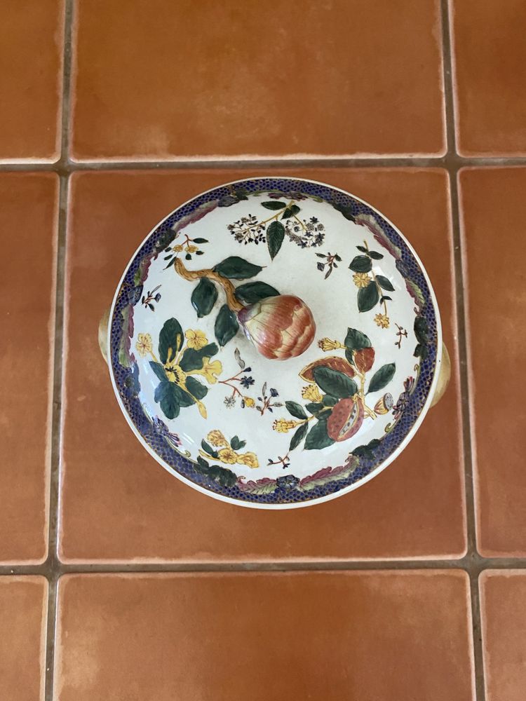 Vaso pintado mão
