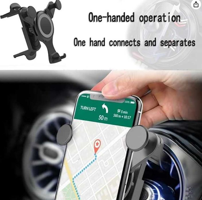 okrągły uchwyt samochodowy do telefonu