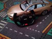 BMW I4 Coupe z świecącym wnętrzem