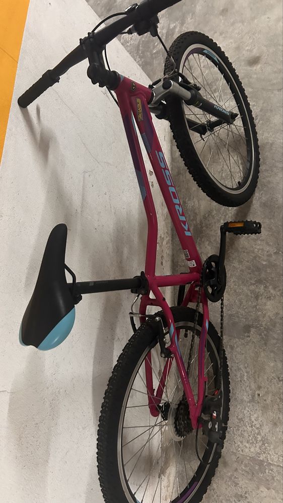 Bicicleta Kross roda 24 crianca