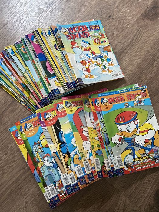 Kaczor Donald komiksy od 1997 do 2001